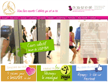 Tablet Screenshot of club-sensations.com